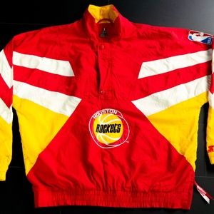 STARTER X NBA HOUSTON ROCKETS VINTAGE WINDBREAKER